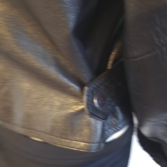 Diva Sport NYC Black Leather Jacket, Size M - Picture 10 of 14